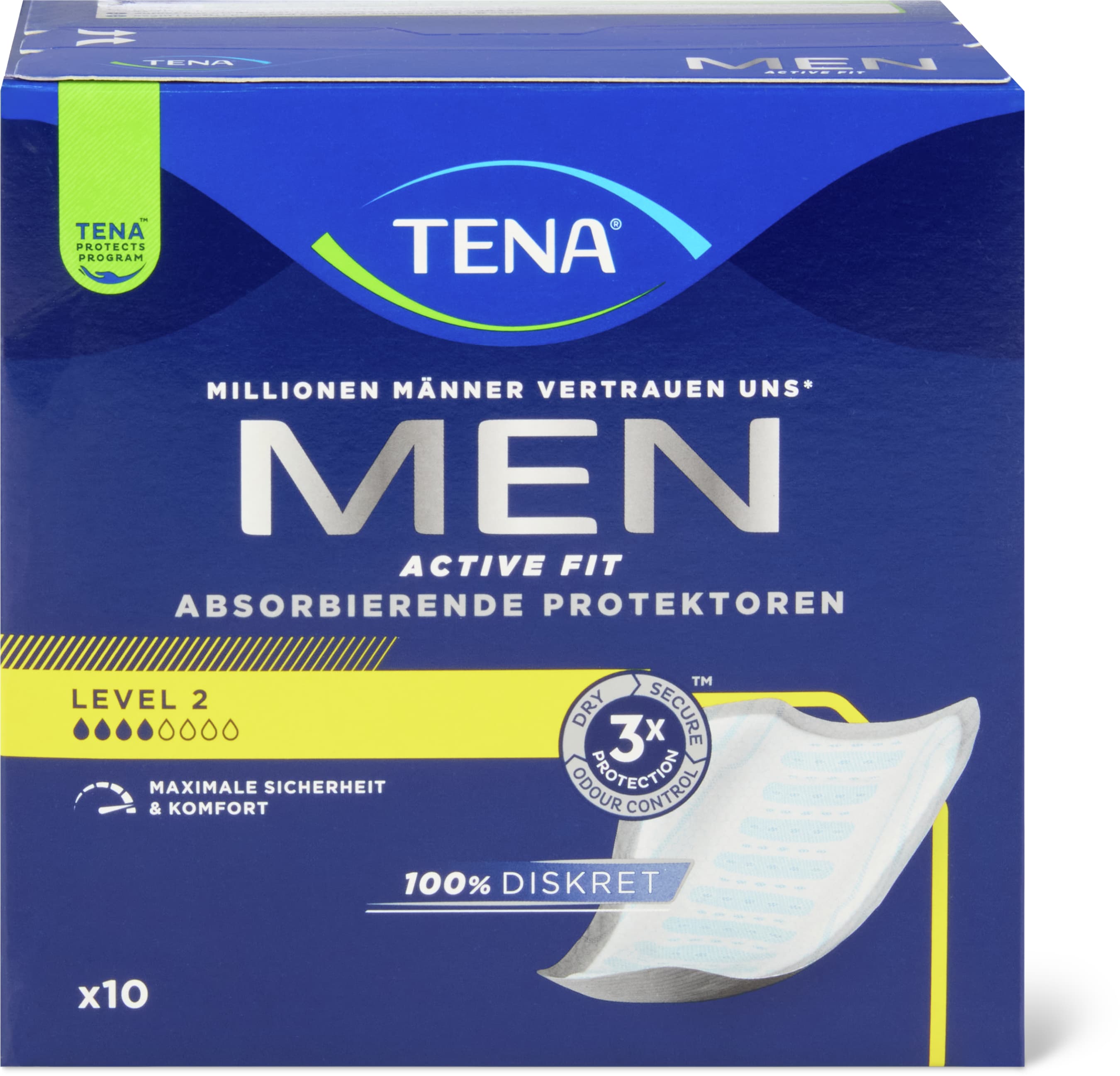 TENA Serviettes hygiéniques niveau 2
